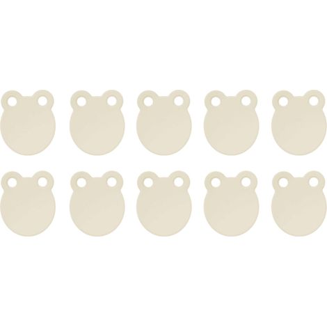 Niedliches, tragbares Schneidebrett für Küche, Zuhause und Studentenwohnheim, originelle Form, beige Farbe. (1/5)