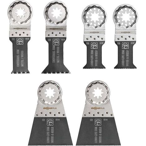 Kit de 6 hojas FEIN Best of E-cut SLP 35222967030 (1/5)