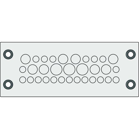 icotek Kabeldurchführungsplatte KEL-DPZ 24/32 gr