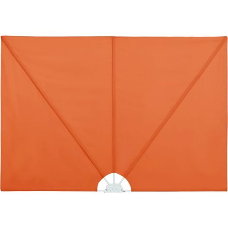 Auvent latéral pliable de terrasse Terre cuite 240x160 (1/5)
