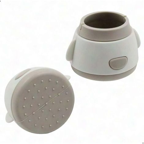 Patins antidérapants en forme de pingouin pour pieds de chaise, adaptés aux parquets - Protection silencieuse et anti-rayures pour vos meubles, blancs, lot de 8 (1/4)