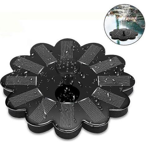 Fontaine solaire pour bain d'oiseaux, pompe solaire pour bain d'oiseaux, fontaine solaire flottante pour bain d'oiseaux (1/5)