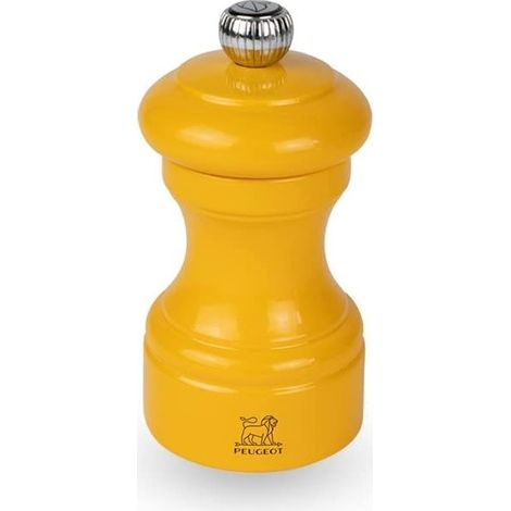 Peugeot Macinapepe Giallo Zafferano 10 cm Legno di Faggio (1/2)