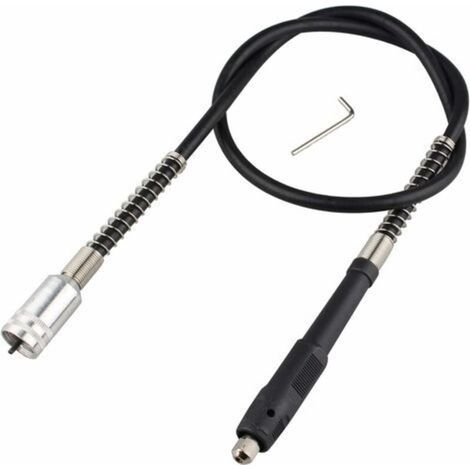 Flexible perceuse Tige extension Mandrin sans clé Compatible Outil accessoire de fixation pour Dremel Outil rotatif (1/5)