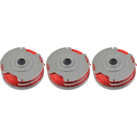 3 x Trimmer Strimmer Spool & Line Double Autofeed Compatible With Flymo FLY021 (1/3)