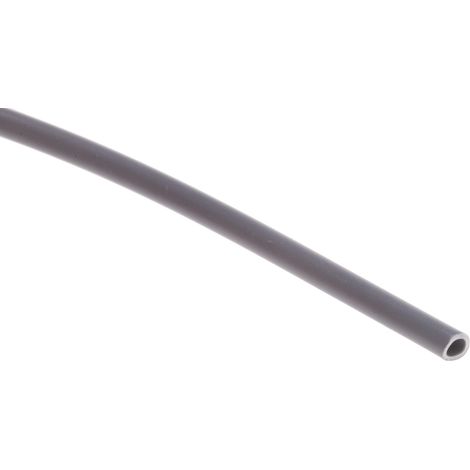 Gaine de protection 2mm RS PRO, Gris en PVC, 50m ( Prix pour sachet de 50 Mètres )