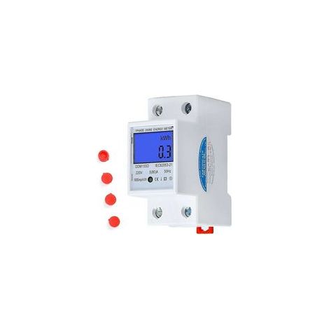 Compteur électrique triphasé avec écran LCD (1/5)