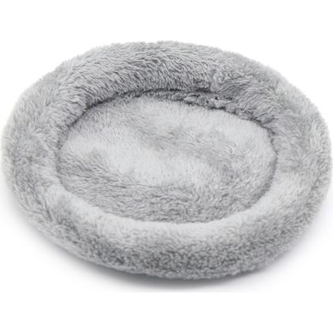 Irovami Panier rond en peluche douce pour animaux de compagnie, nid douillet pour chat, lit pour hamster, maison douce pour hamster, hérisson, lapin, chats et petits chiens (1/5)