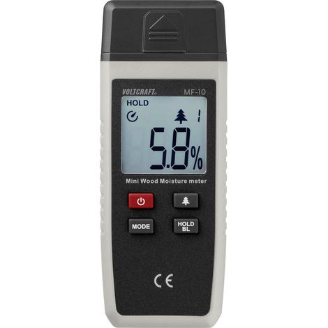 VOLTCRAFT MF-10 Materialfeuchtemessgerät Messbereich Holzfeuchtigkeit (Bereich) 2 bis 40 % (1/5)