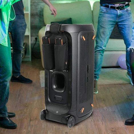 Étui double pour microphone sans fil, sac de rangement portable, étui de transport pour voyage (1/4)