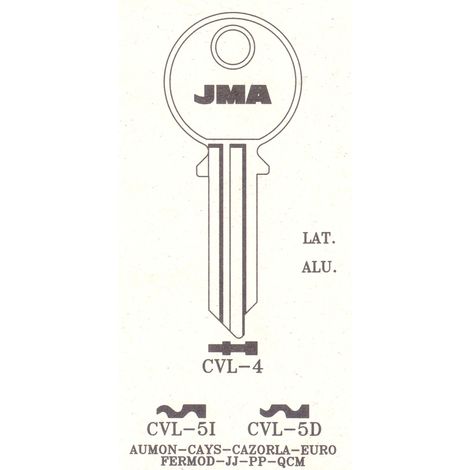 CLÉ CVL-5I ACIER A