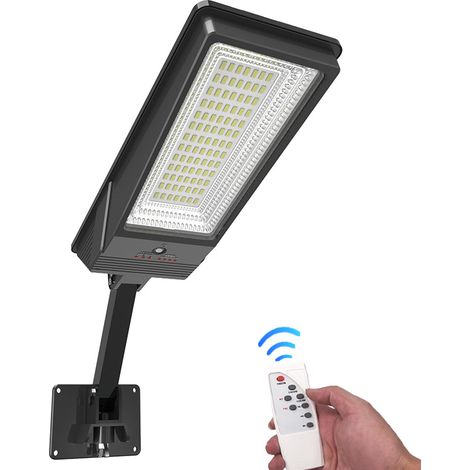 Neue Solarlampe mit Anwesenheitserkennung, erhältlich bei Amazon (98 Steuerungsstufen + Fernbedienung), ideal für Innenhöfe. (1/5)