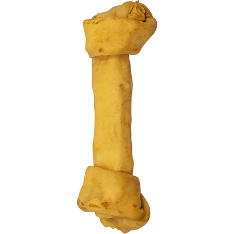 Jouet à mâcher pour Chien saveur Boeuf, 25 cm, idéal pour l'hygiène Dentaire, Durable et sûr, Parfait pour Les Chiens de Toutes Tailles, Modèle Tat, Box de 15 Pièces, Os à Macher