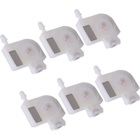 6 cartouches d'encre compatibles Epson 4880, 5e, 6e et 7e générations (4800, 7800, 7880, 9800) - Spécifications fournisseur : blanc, gros goulot fileté, 43 (1/5)