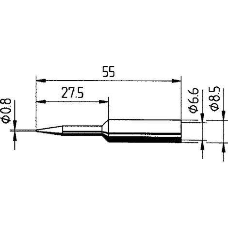 Ersa 0832SD Lötspitze Bleistiftform Inhalt 1 St.