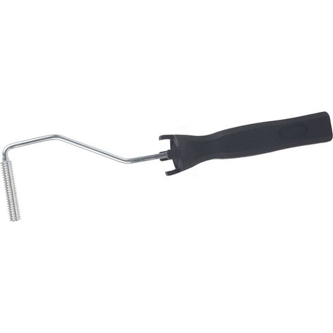 Rouleau à bulles en alliage d'aluminium et fibre de verre avec poignée en ABS pour travail de la résine GRP FRP (1050 mm) (1/5)