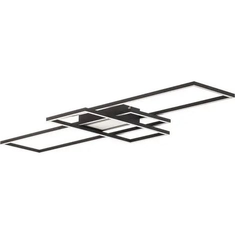 [GEBRAUCHT] B-Ware Lindby Deckenlampe Deckenleuchte Led Ismera Schwarz Matt Aluminium Kunststoff559