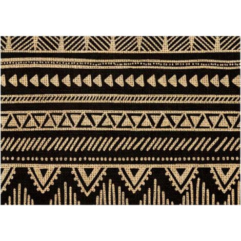 Set de table en toile de jute Ethnik N°5 (1/2)