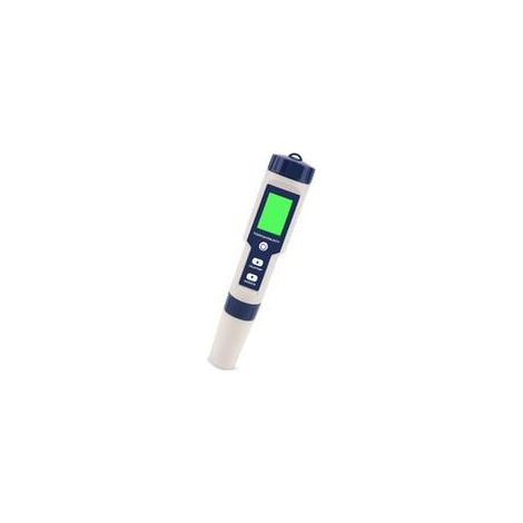 Elektronischer 5-in-1-PH-Meter-Tester, misst pH-Wert, TDS, EC-Salzgehalt und Temperatur, Wasserqualitätstester, LCD-Anzeige und Ablesegenauigkeit, für Trinkwasser, Aquarien, Schwimmbäder usw.