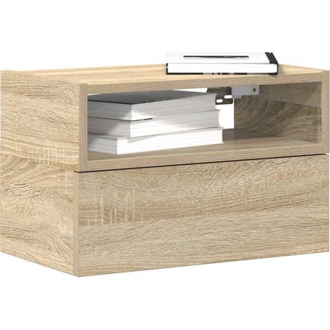 Wand-Nachttisch Sonoma-Eiche 45x26x28,5 cm