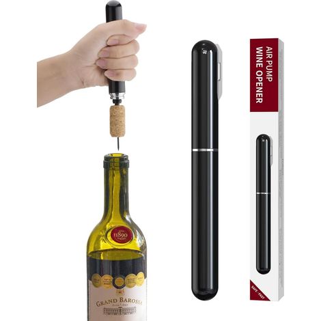 Tire-bouchon et coupe-capsule air comprimé portable (1/5)