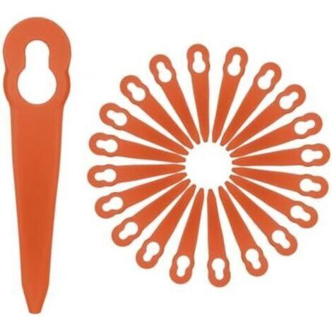 100 PCS Lames Compatible pour Coupe Bordure STIHL Polycut 2-2 PolyCut 3-2, FSA 45 FSA 57 FSE 52, Lames en Plastique pour Coupe Bordure Stihl sans Fil (1/3)