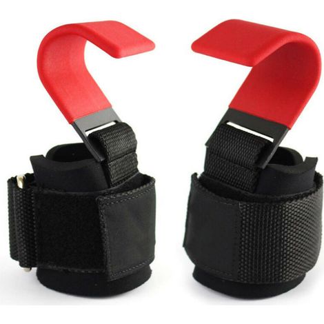 Crochet de rappel de squat et ceinture d'haltérophilie, rouge – DELKEVIC