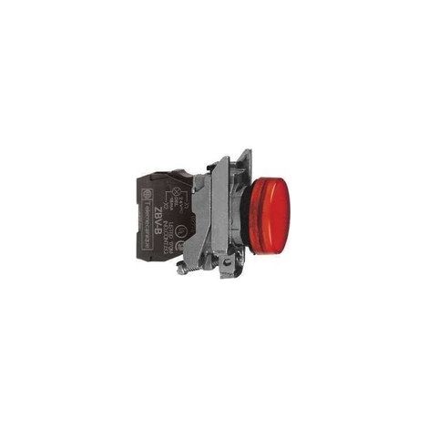 Harmony voyant rond Ø22 - IP66 - rouge - LED intégrée - 240 V - XB4BVM4