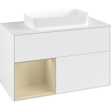 Villeroy & Boch F651HJMT Meuble sous-lavabo Finion F65 (1/3)