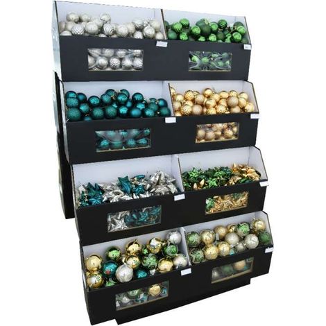 Decorazioni assortite oro,argento e verde