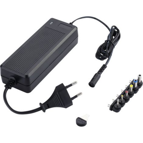 HN Power HNP60-UNIL6 Tischnetzteil, einstellbar 9 V/DC, 12 V/DC, 13.5 V/DC, 15 V/DC, 19 V/DC, 20 V/D