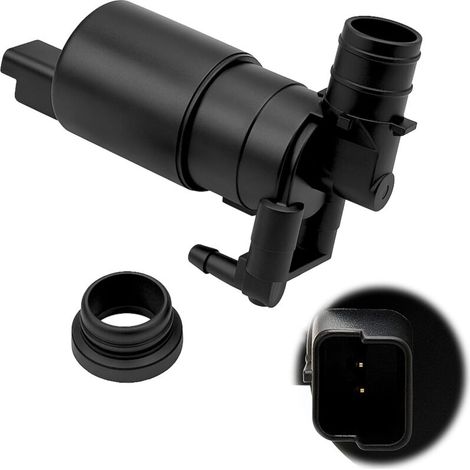 Scheibenwaschpumpe kompatibel mit C2, C3 und C4, Scheibenwaschpumpe für Front- und Heckscheibe, Wasserpumpe für die Fensterreinigung 9643447980 9641553880 (1/4)