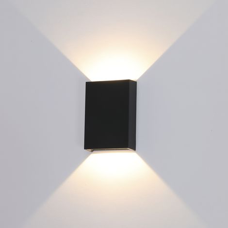 Applique murale LED d'extérieur étanche IP65 – Faisceau lumineux réglable 1°-120° – Aluminium résistant aux intempéries – 3000K blanc chaud – Digilamp