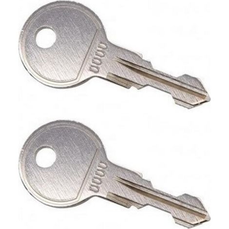 Lot de 2 clés de rechange Westfalia 2W66