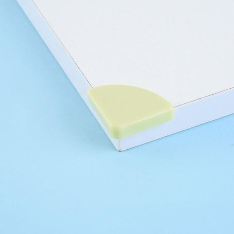 Lot de 12 protège-coins de table verts pour la sécurité des enfants et des bébés (1/3)