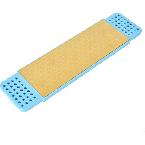 Pierre à aiguiser diamantée haute précision double face, grains 800-1600, pour patins à glace (1/5)