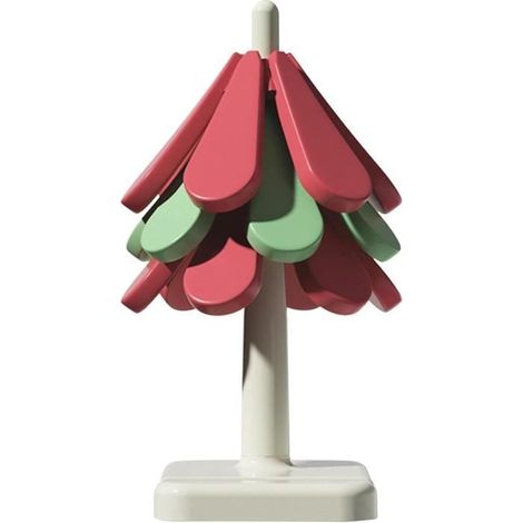 Dessous de plat - Non spécifié - Sapin de Noël - Silicone résistant - Empilable - Facile à nettoyer (1/4)
