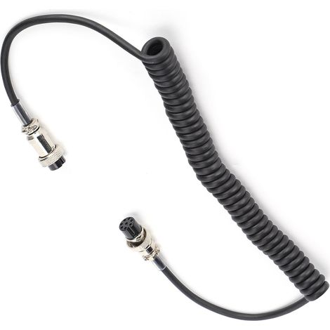 8-poliges Tischmikrofonkabel (weiblich), PVC-Ersatzkabel für Yaesu MD-1, MD-100 und MD-200 Mikrofone (1/5)