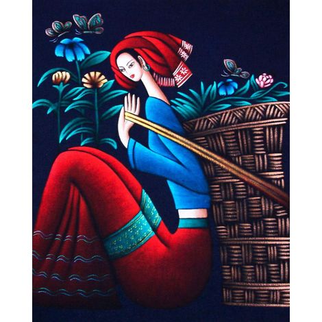 30x40 Cm 5d Peinture Diamant Diy Complet,dcoration De La Maison Hanging Painting Diy Diamond Strass Toile Point De Croix Painting Par Numro Pour (1/5)