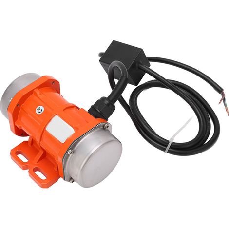 Moteur vibrant pour béton, vitesse maximale de 3600 tr/min, boîtier étanche IP66 en alliage d'aluminium, monophasé, micro-moteur vibrant 30 W 0,26 A (force de vibration de 20 kg) (1/5)