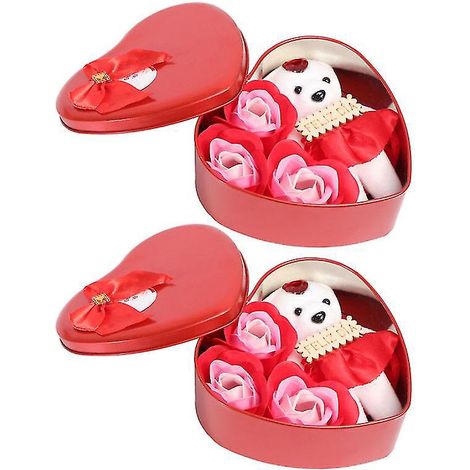 Coffret cadeau de 2 fleurs artificielles (1/3)