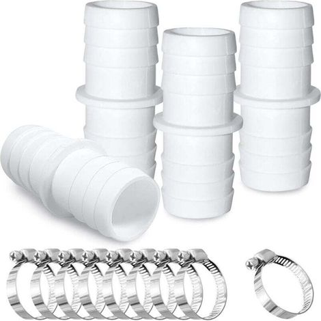 4-teiliges Schlauchanschluss-Set mit Klemmen, 38-mm-Pooladapter, kompatibel mit Bewässerungssystemen und Zubehör – KZQ