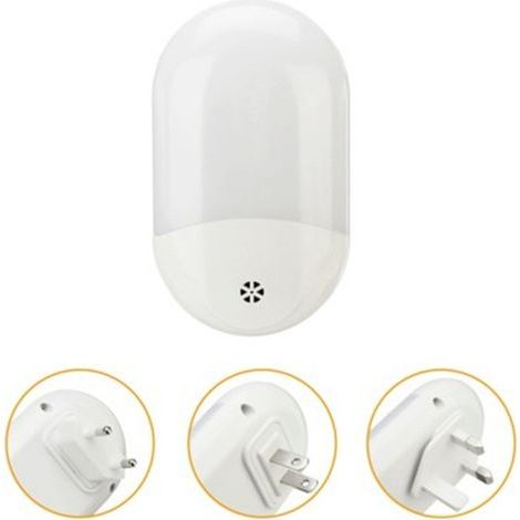 Veilleuse [2-Pack], Veilleuse LED murale automatique Plug and Play avec capteur crépusculaire, Veilleuse pour enfants pour chambre d'enfant, salon, garage, salle de bain et couloir (1/5)