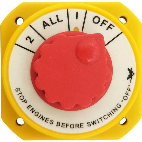 Marine yacht accessories power-off switch, high current yacht battery switch, power protection rotary switch - without key - switch (1/4)