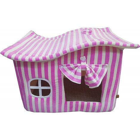 TrAdE Shop Traesio - Cuccia Casetta Lettino Pieghevole Tenda Portatile 50x40x38cm Per Cane Gatto Animali -