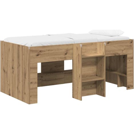 Maison Exclusive - Hochbett für Kinder 2 pcs Kunsthandwerk Eiche