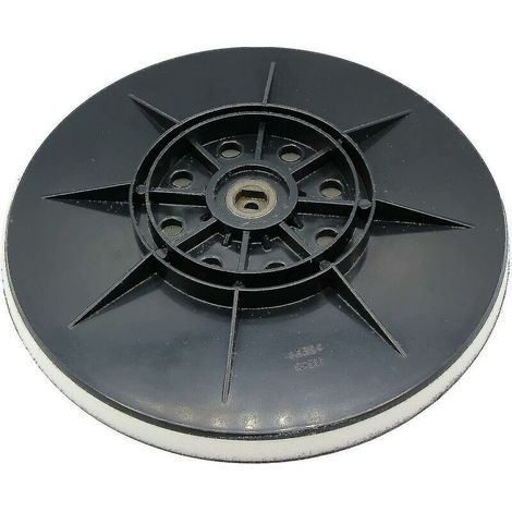 Plateau de ponçage 215 mm – Compatible ponceuses à sec – Système Velcro – Pour disques abrasifs 215 mm – Raccord vis M10 - DW 215 TE DW (1/5)