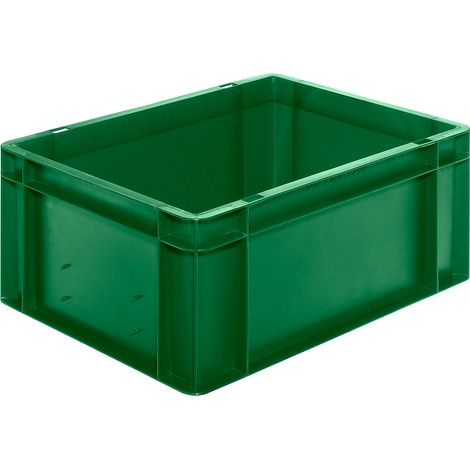 LA-KA-PE Bac de transport empilable L400xL300xH175mm - TK400/175-0 VERT