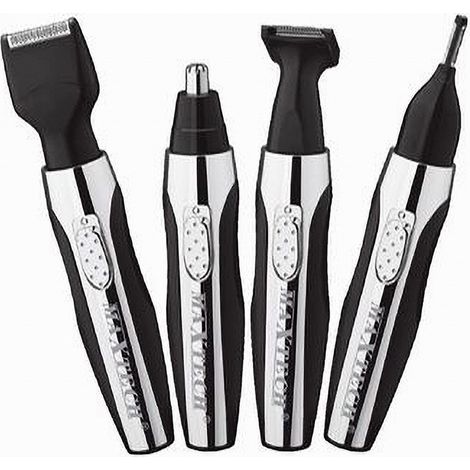 TRADE SHOP - Rasoio Rifinitore Trimmer Per Peli Naso Orecchie Sopracciglia 4x1 Uomo Rif-na008 - (1/3)
