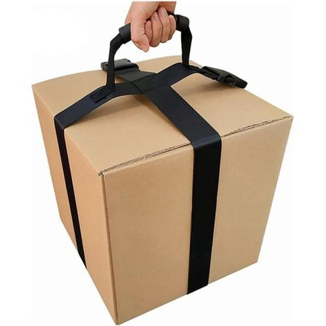 Sangles de Transport de Meubles, MoreChioce Sangle Transport Boîtes Réglable Meubles Sangle de Transport Portable Robuste avec Poignée Convient pour les Objets Lourds les Caisses